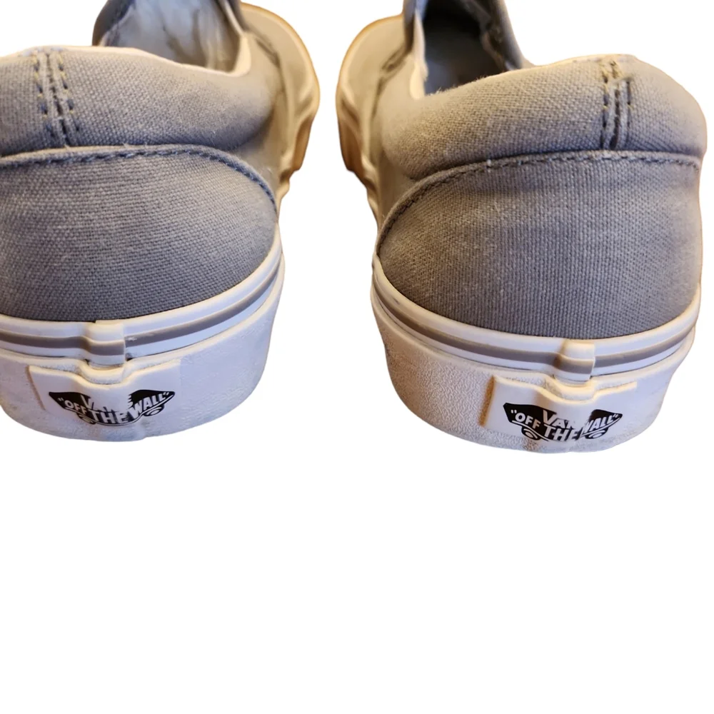 Vans Canvas Boat Shoes Size M7.5 W9